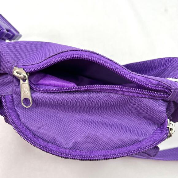 Everest Purple Multi Zip Fanny Pack - Picture 6 of 7